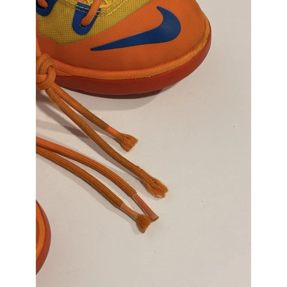 Nike Zoom Hyperrev Total Orange Yellow Blue 653646-700 Size 2Y Lebron‎ Sneakers